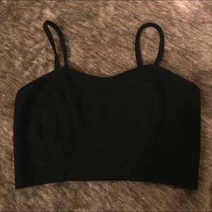 Black Crop Top